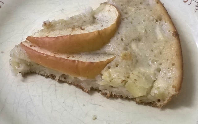 Torta Integral de aveia e maçã light