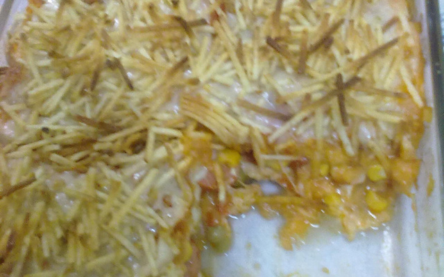 Cachorro quente de forno