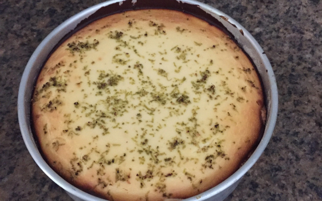 Torta de goiabada com ricota