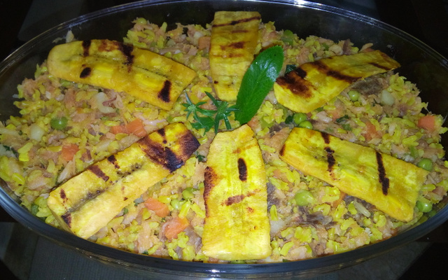 Arroz de pirarucu light