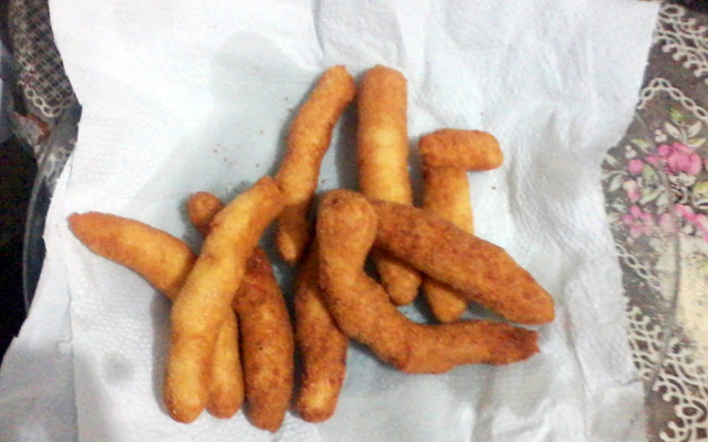 Bolinhos de batata frita da Simone