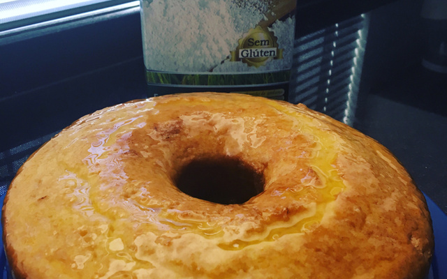Bolo de maracujá sem glúten