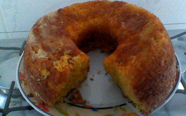 Bolo de milho e fubá sem farinha