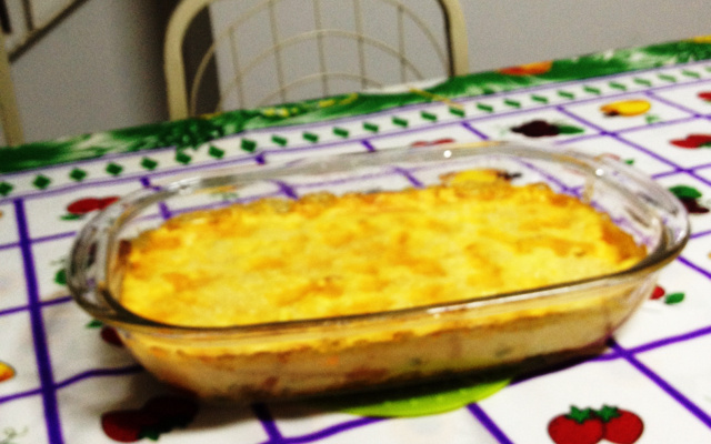 Gratinado de frango