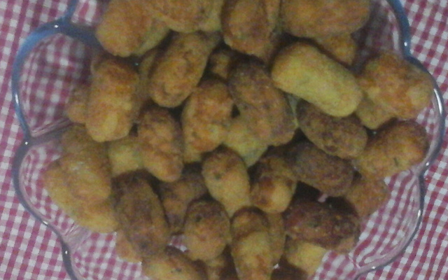 Croquete de milho verde