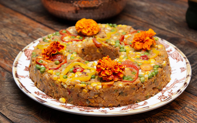 Cuscuz paulista vegetariano