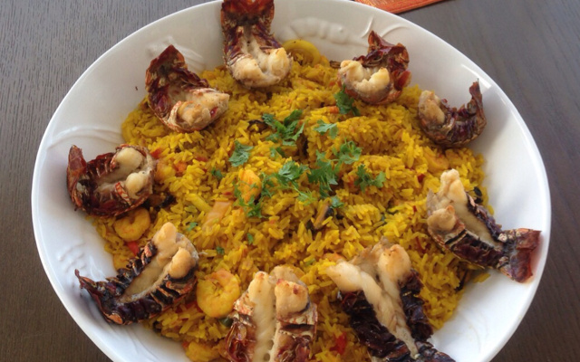 Risoto de frutos do mar