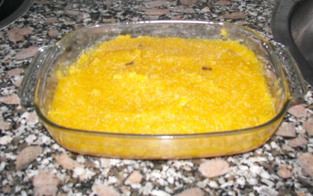 Doce de abóbora com coco