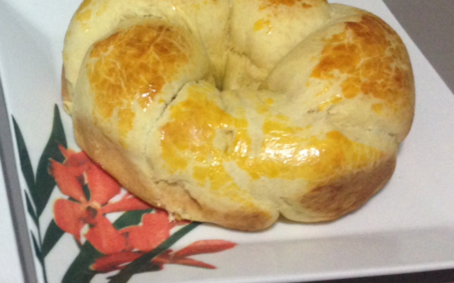 Pão de batata baroa da tia Zizi