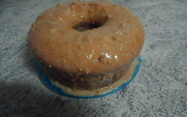 Bolo de amendoim com fubá no liquidificador