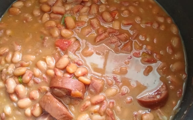 Feijão fácil e gostoso