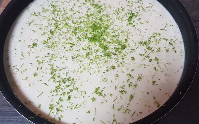 Torta de limão com chocolate