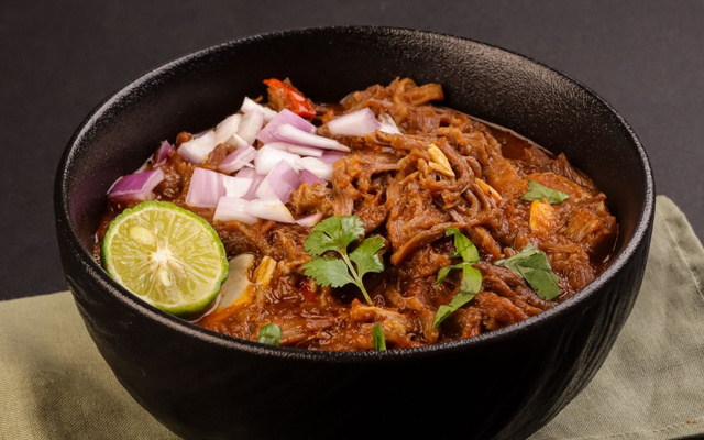 Carne louca feita com acém