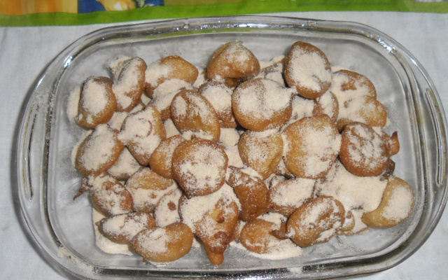 Bolinho de chuva de banana