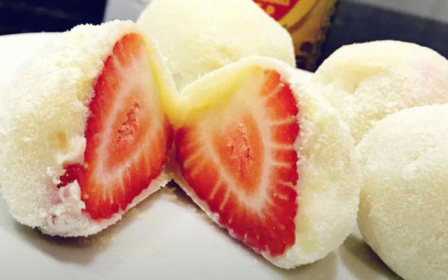 Coxinha de leite em pó