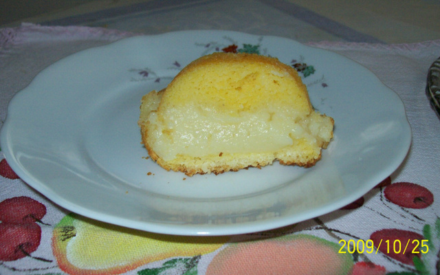 Bolo cremoso de fubá