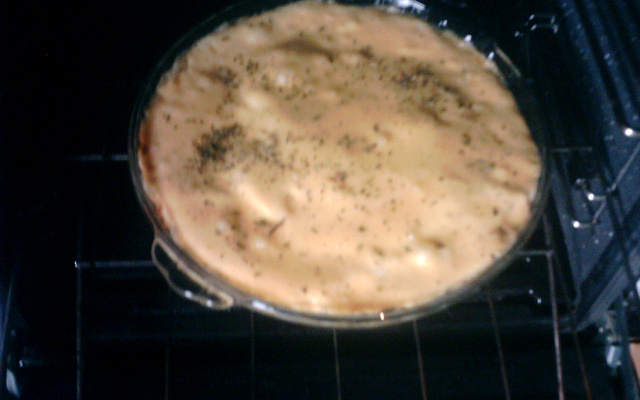 Bolo de batata com queijo