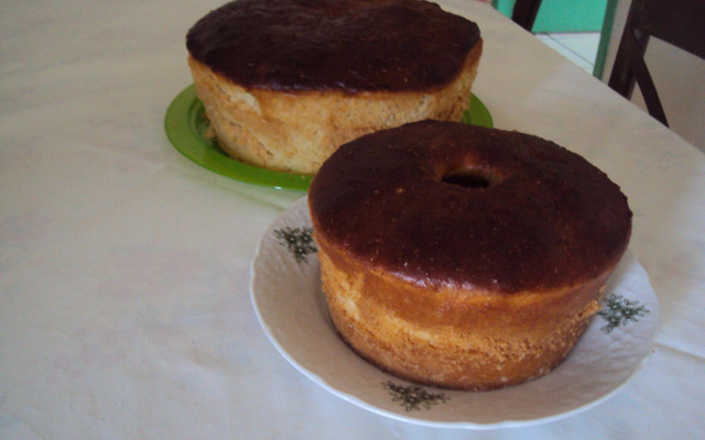 Pão rápido para o lanche