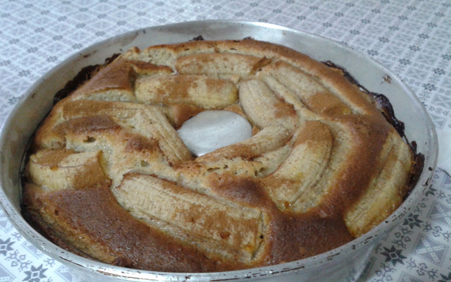 Bolo de banana