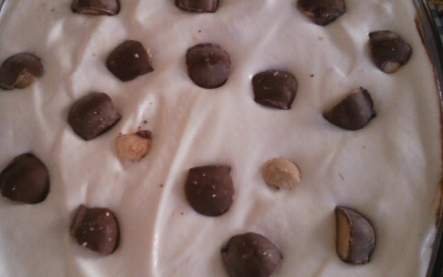 Torta gelada de bombom da Eliene