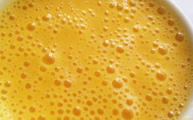 Suco de manga com leite