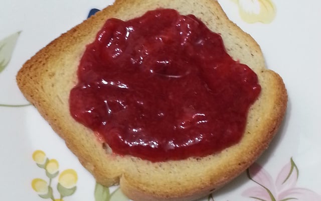 Geleia de morango diet