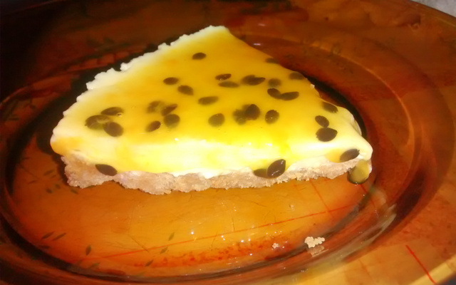 Torta de maracujá econômica