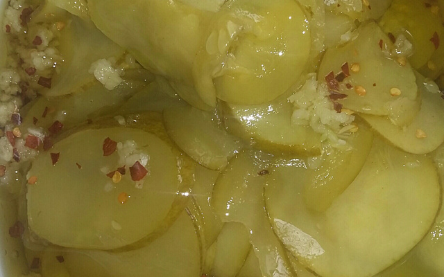 Abobrinha em conserva