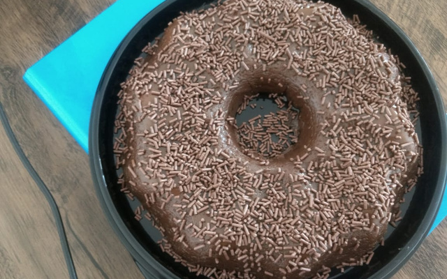 Brigadeirão de microondas