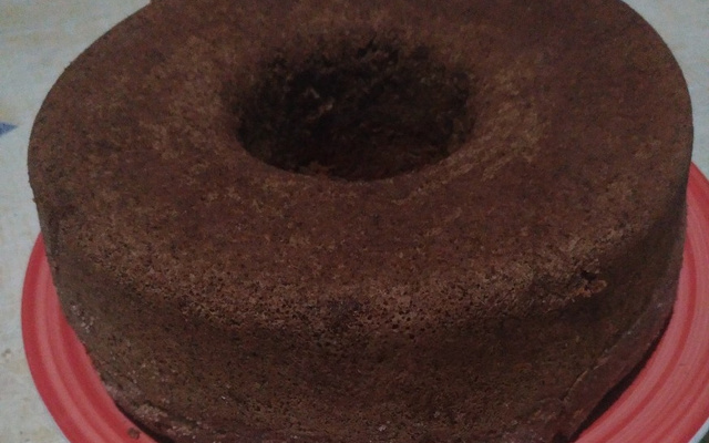 Bolo de baunilha com canela