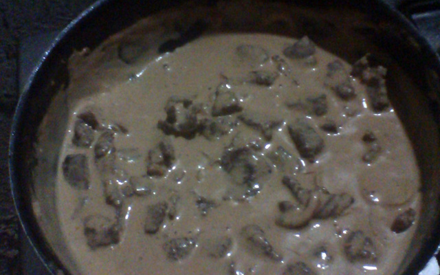 Estrogonofe de carne da Bárbara