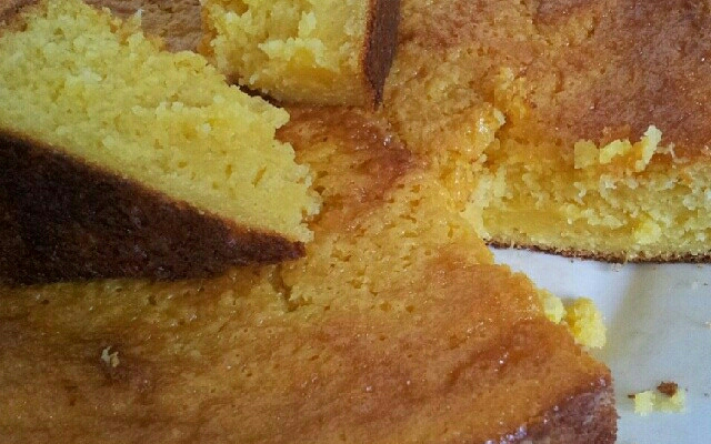 Bolo de milho super cremoso