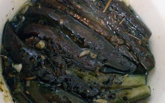 Conserva de berinjela