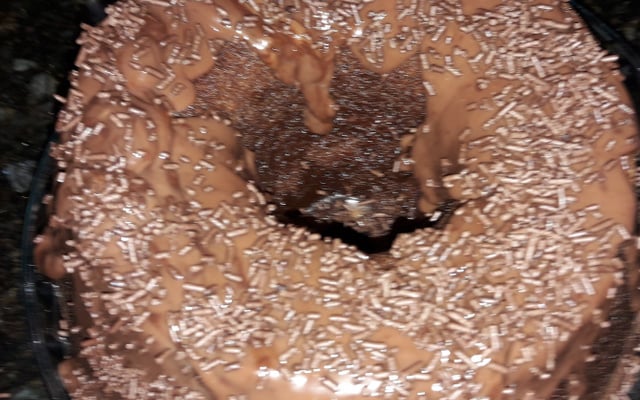 Bolo maravilhoso de chocolate