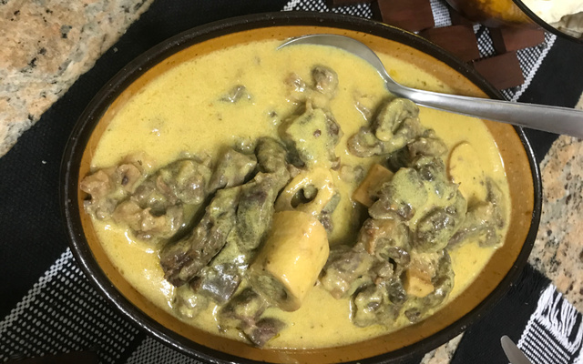 Ossobuco ao molho de mostarda