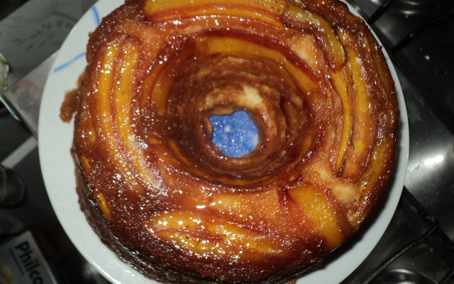 Bolo de banana fofinho