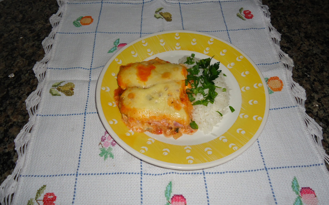 Lasanha de abobrinha verde do Lúcio Cezar -  fácil e deliciosa