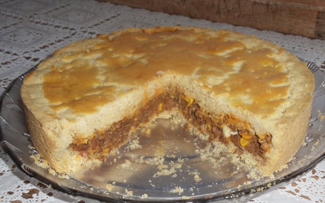 Empadão de carne moída