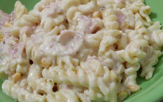 Macarrão à romanesca da Vivi