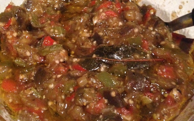 Antepasto de berinjela