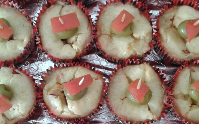 Cupcake Salgado Prático