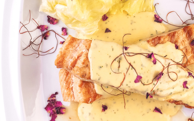 Filé de tilápia com cream cheese