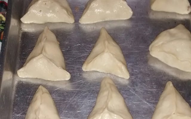 Esfiha de carne adaptada (receita turca)