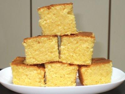 Bolo especial de milho