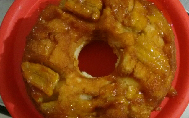 Bolo de banana simples