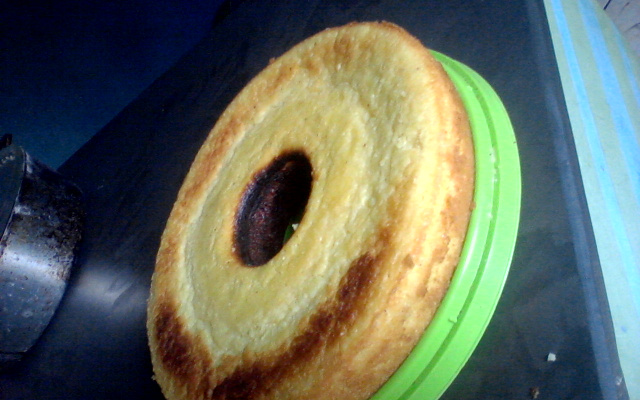 Bolo de farinha de milho