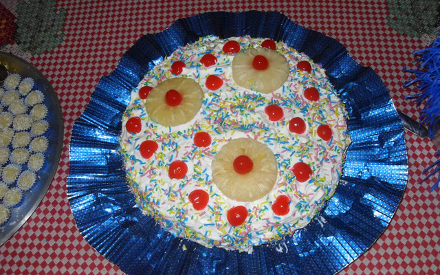 Bolo delicia de abacaxi