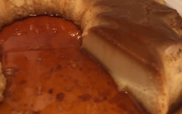 Pudim de leite em pó idêntico ao de leite condensado