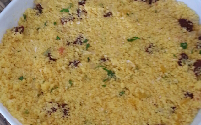 Farofa de Cucuz Nordestina