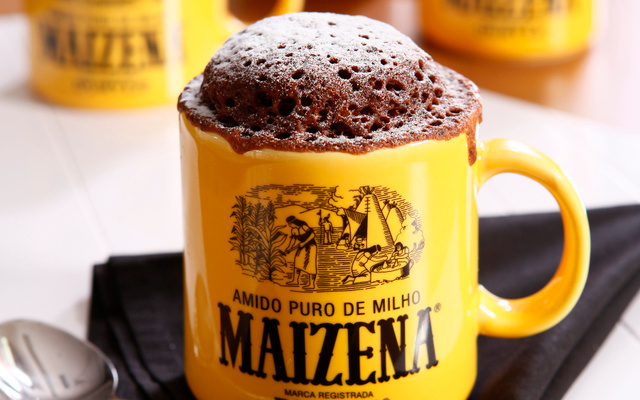 Bolo de caneca de chocolate